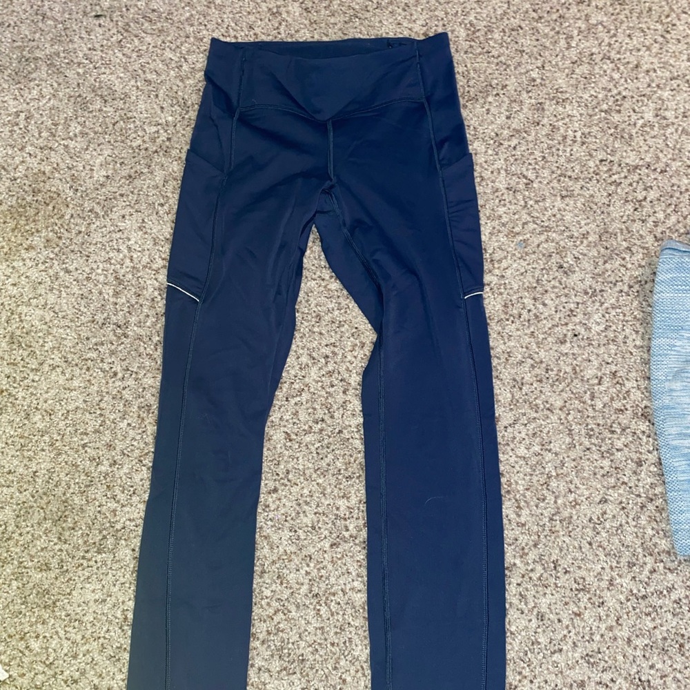 Blue Lululemon Leggings